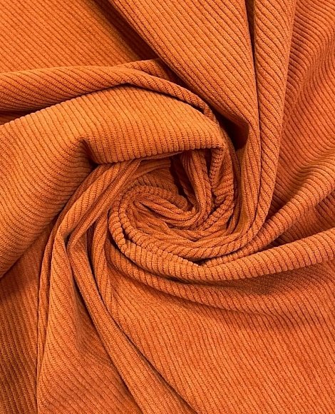 Вельвет терракот